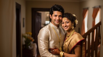 Young Married south Indian Couple