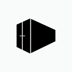 Container Icon. Shipping Symbol - Vector.  