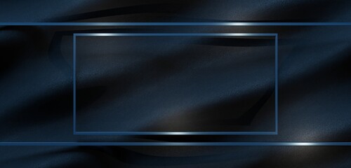 shiny square frame on stripe background Pattern background for banners 3D illustration (4)