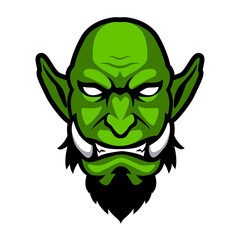 Monster Orc E-sport Game Logo Template