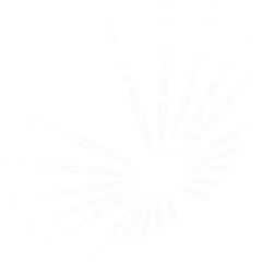 Digital png illustration of abstract shape on transparent background