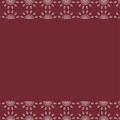 Digital png illustration of red and white pattern on transparent background