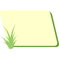 Textbox With Grass