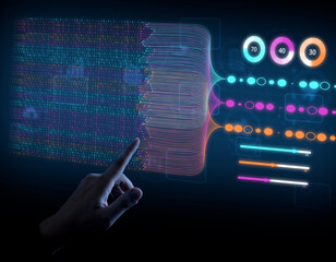 Business Analytics Finance Neural Network AI Big Data Technology Data scientists query, analyze,...