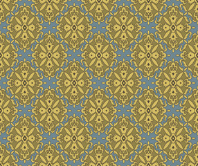 Japanese Luxury Diamond Motif Vector Seamless Pattern