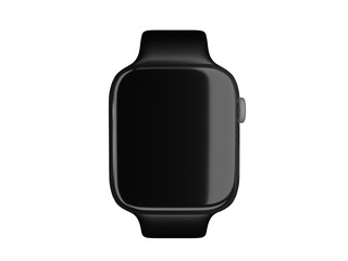 IWatch Device Black Reflection Screen Display