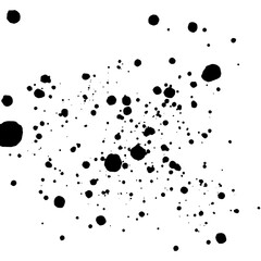 飛び散るインク、しぶきの背景素材