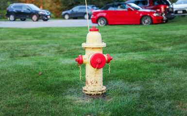 Fire hydrant stands ready, a symbol of safety, preparedness, and vital connection to quenching emergencies on city streets