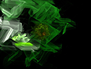 Imaginatory fractal abstract background Image