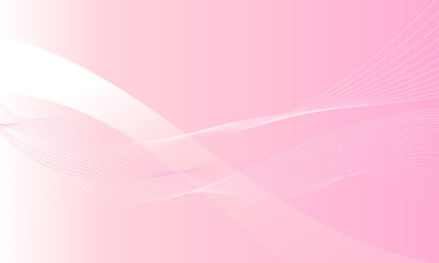 pink color lines waves curves soft gradient abstract background