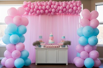 Baby gender party