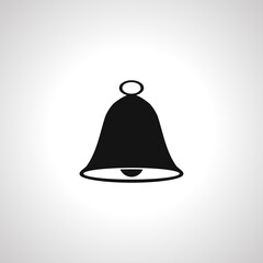 Bell vector icon, Bell simple isolated icon