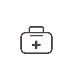 First aid kit icon