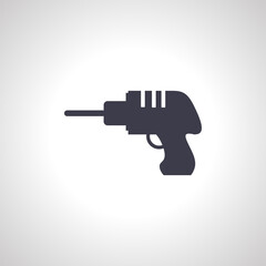 drill isolated icon. power drill icon