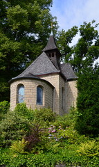 Fototapeta na wymiar Historical Abbey Maria Laach, Rhine land - Palatinate
