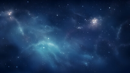 Fototapeta premium Night sky - Universe filled with stars, nebula and galaxy