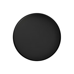 Fototapeta na wymiar black round badge, round isolated