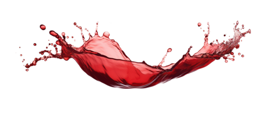 red wine splash