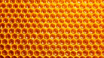 close up image of honeycomb texture hexagonal shapes background