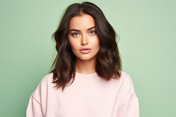 Fototapeta premium A stylish woman model