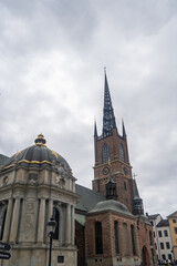 Fototapeta na wymiar Riddarholmskyrkan