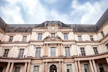 Fototapeta na wymiar Castle of Blois, Loire valley, France, exteriors