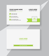 Modern business card template.