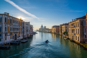Fototapeta na wymiar Grand Canal view in Venice
