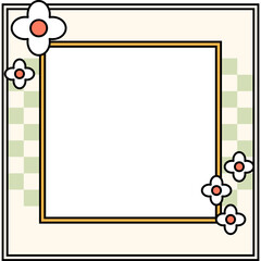 Retro Groovy Frame