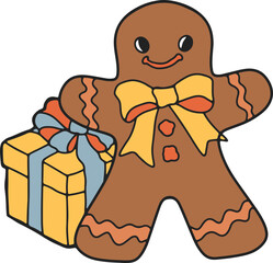 Joyful Christmas Cartoon Illustrations