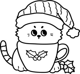 Joyful Christmas Cartoon Illustrations