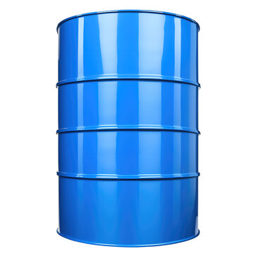 blue metal barrel with good quality