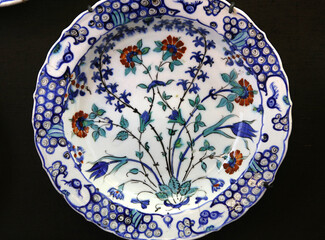 Turkish Iznik pottery ceramic