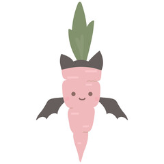 Cute Halloween Pumpkin Character