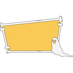 Textbox Halloween Ghost