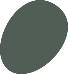 Abstract hand drawn organic shape