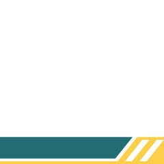 Obraz premium Modern Business Footer