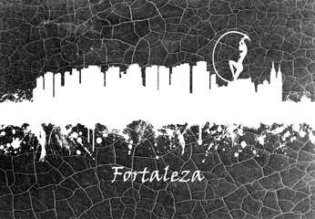 Fortaleza Skyline B&W