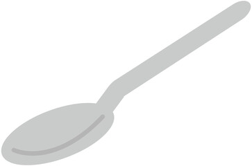 Spoon Cutlery Isolated Icon
