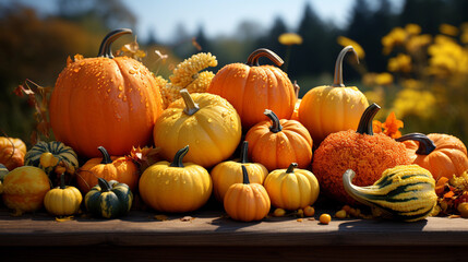 Harvest's Hearth: Pumpkin's Central Role in Fall