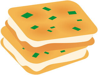 Taiwan Pastry, Square Cracker Nougats