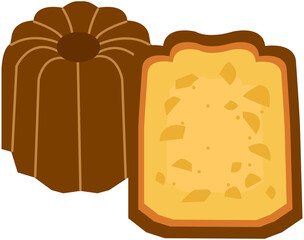 French Pastry,Canelé set