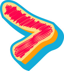 3D Scribble Alphabet Letters, Numbers, And Signs On A Transparent Background, Lettering Hand Drawn For Educational, Scribble Style Letters