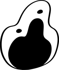 hand drawn fire illustration.