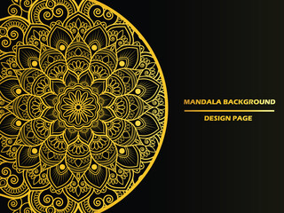 Luxury Flower mandala background design