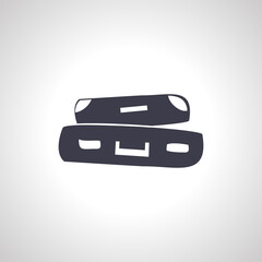 suitcase isolated icon. suitcase icon