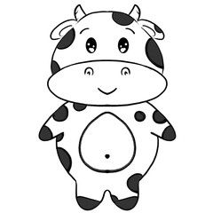 cow cartoon