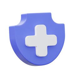 Obraz premium 3D Medical Symbol Illustration