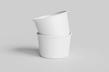 Ice Cream Cup Mockup