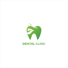 Dental Clinic Logo Design Dentist Logo Tooth abstract Linear Dentist stomatology